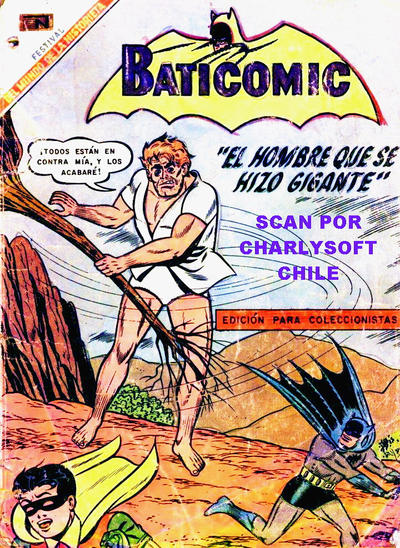 Cover for Baticomic (Editorial Novaro, 1968 series) #21