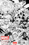 Cover for Point One (Marvel, 2012 series) #1 [Nick Bradshaw White Wraparound Variant]