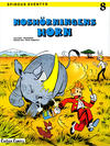 Cover for Spirous äventyr (Carlsen/if [SE], 1974 series) #8 - Noshörningens horn [2:a upplagan, 1984]