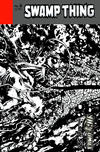 Cover Thumbnail for Swamp Thing (2011 series) #6 [Yanick Paquette Black & White Wraparound Cover]