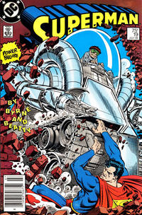 Cover for Superman (DC, 1987 series) #19 [Newsstand]