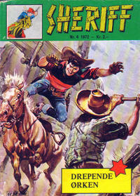 Cover Thumbnail for Sheriff (Serieforlaget / Se-Bladene / Stabenfeldt, 1968 series) #4/1972