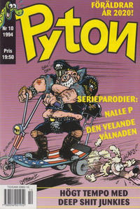 Cover Thumbnail for Pyton (Atlantic Förlags AB, 1990 series) #10/1994