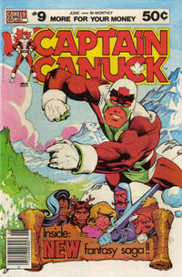 Cover Thumbnail for Captain Canuck (Comely Comix, 1975 series) #9 [Newsstand]