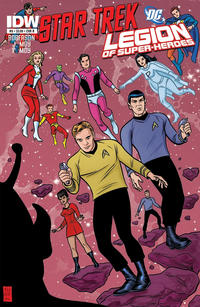 Cover Thumbnail for Star Trek / Legion of Super-Heroes (IDW, 2011 series) #5 [Cover B]