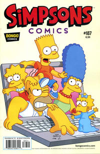 Cover Thumbnail for Simpsons Comics (Bongo, 1993 series) #187