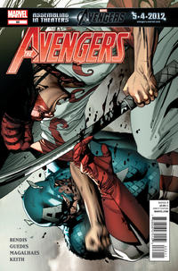 Cover for Avengers (Marvel, 2010 series) #22