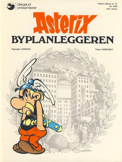 Cover for Asterix (Hjemmet / Egmont, 1969 series) #17 - Byplanleggeren