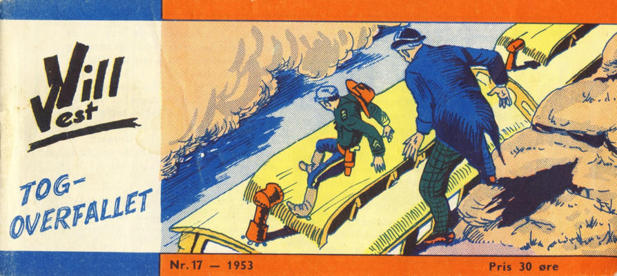 Cover for Vill Vest (Serieforlaget / Se-Bladene / Stabenfeldt, 1953 series) #17/1953
