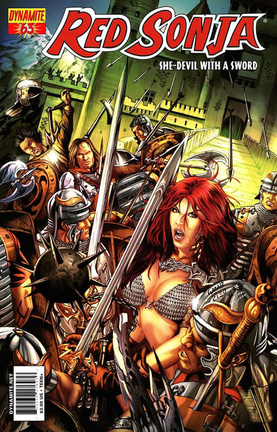 Cover for Red Sonja (Dynamite Entertainment, 2005 series) #63 [Cover B]