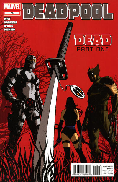 Cover for Deadpool (Marvel, 2008 series) #50