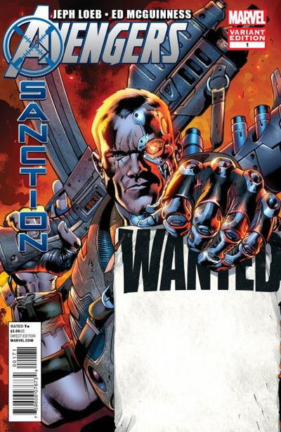 Cover for Avengers: X-Sanction (Marvel, 2012 series) #1 [Direct Market Variant Cover by Bryan Hitch]