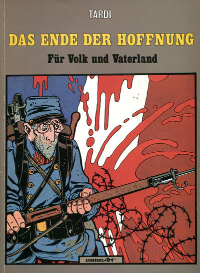 Cover for Das Ende der Hoffnung - Für Volk und Vaterland (Carlsen Comics [DE], 1984 series) 