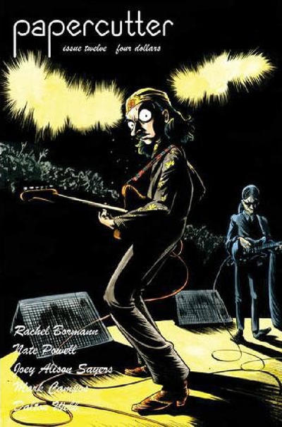 Cover for Papercutter (Tugboat Press; Teenage Dinosaur; Sparkplug Comic Books, 2006 series) #12