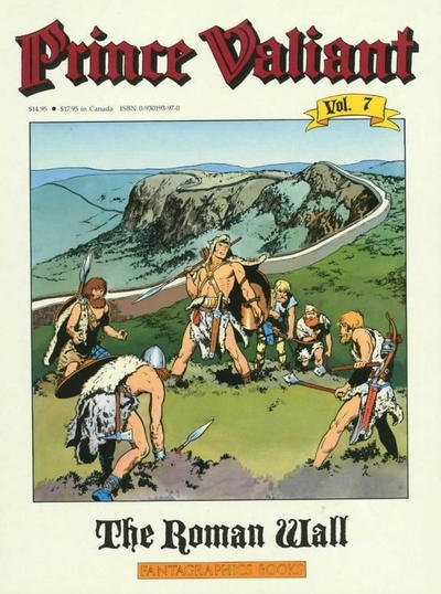 Cover for Prince Valiant (Fantagraphics, 1984 series) #7 - The Roman Wall