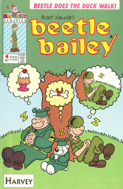Cover for Beetle Bailey (Harvey, 1992 series) #4 [Direct]