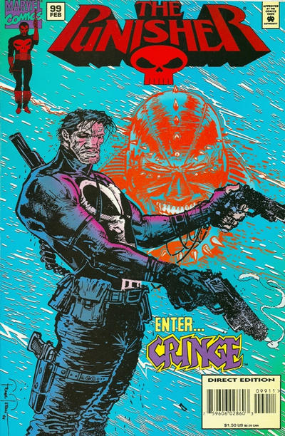 Cover for The Punisher (Marvel, 1987 series) #99 [Direct Edition]