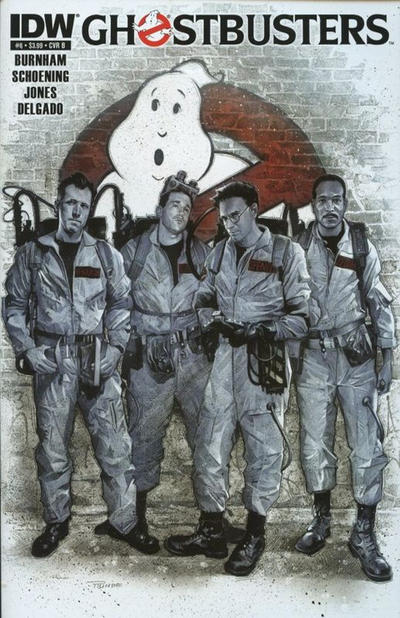 Cover for Ghostbusters (IDW, 2011 series) #6 [Cover B]