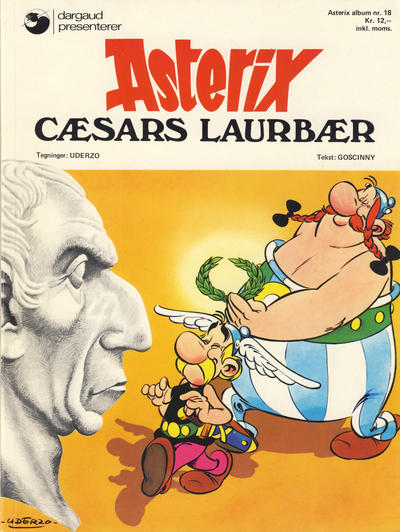 Cover for Asterix (Hjemmet / Egmont, 1969 series) #18 - Cæsars laurbær [1. opplag]