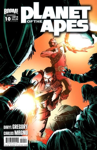 Cover for Planet of the Apes (Boom! Studios, 2011 series) #10 [Cover B]