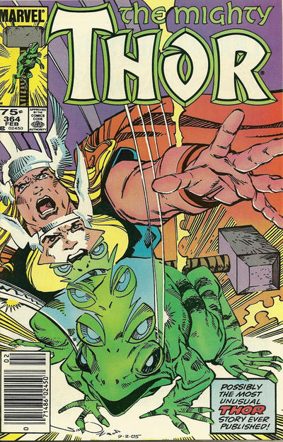 Cover for Thor (Marvel, 1966 series) #364 [Newsstand]