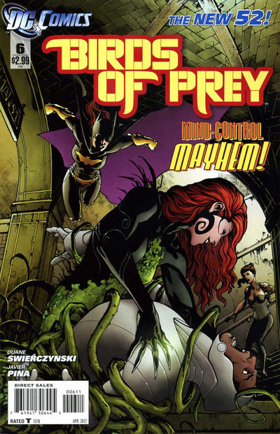 Cover for Birds of Prey (DC, 2011 series) #6