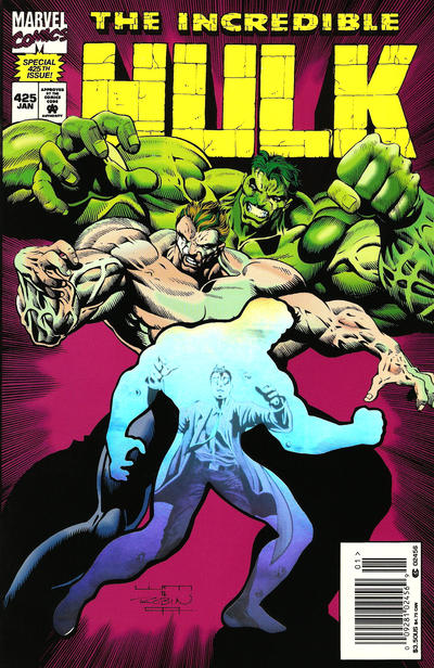 Cover for The Incredible Hulk (Marvel, 1968 series) #425 [Newsstand]