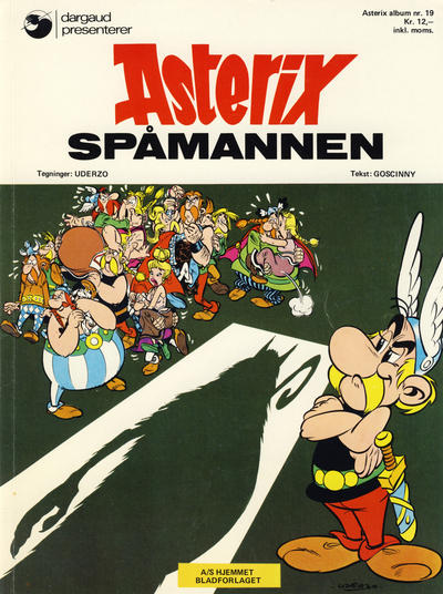 Cover for Asterix (Hjemmet / Egmont, 1969 series) #19 - Spåmannen [1. opplag]