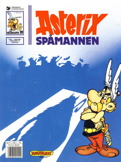 Cover for Asterix (Hjemmet / Egmont, 1969 series) #19 - Spåmannen [5. opplag]