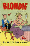 Cover for Blondie (Åhlén & Åkerlunds, 1956 series) #14/1958