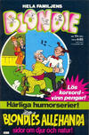 Cover for Blondie (Semic, 1963 series) #11/1981