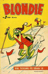 Cover for Blondie (Åhlén & Åkerlunds, 1956 series) #2/1960