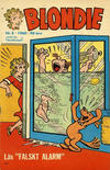 Cover for Blondie (Åhlén & Åkerlunds, 1956 series) #8/1960