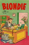 Cover for Blondie (Åhlén & Åkerlunds, 1956 series) #19/1959