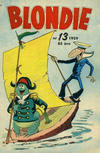 Cover for Blondie (Åhlén & Åkerlunds, 1956 series) #13/1959