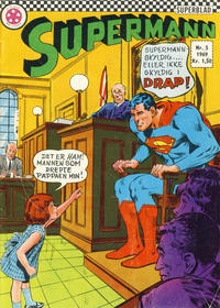 Cover Thumbnail for Supermann (Serieforlaget / Se-Bladene / Stabenfeldt, 1966 series) #5/1969