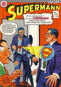 Cover Thumbnail for Supermann (Serieforlaget / Se-Bladene / Stabenfeldt, 1966 series) #1/1969