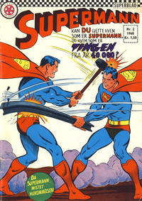 Cover Thumbnail for Supermann (Serieforlaget / Se-Bladene / Stabenfeldt, 1966 series) #2/1968