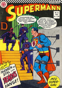 Cover Thumbnail for Supermann (Serieforlaget / Se-Bladene / Stabenfeldt, 1966 series) #12/1967