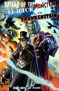 Cover Thumbnail for Return of the Monsters: Phantom Detective vs. Frankenstein (Moonstone, 2012 series) 