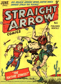 Cover for Straight Arrow Comics (Magazine Management, 1955 series) #6