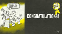 Cover Thumbnail for Congratulations! (Chick Publications, 2006 series) 