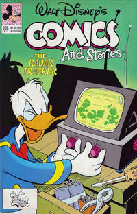 Cover Thumbnail for Walt Disney's Comics and Stories (Disney, 1990 series) #552 [Direct]