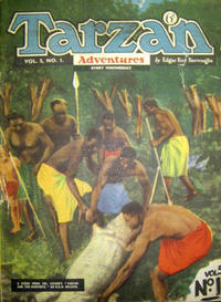 Cover Thumbnail for Tarzan Adventures (Westworld Publications, 1953 series) #v5#1