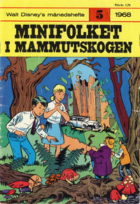 Cover Thumbnail for Walt Disney's månedshefte (Hjemmet / Egmont, 1967 series) #5/1968