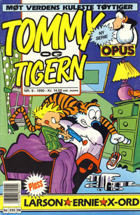 Cover Thumbnail for Tommy og Tigern (Bladkompaniet / Schibsted, 1989 series) #9/1990