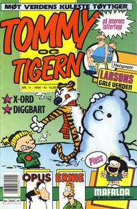 Cover Thumbnail for Tommy og Tigern (Bladkompaniet / Schibsted, 1989 series) #11/1990