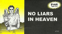 Cover Thumbnail for No Liars in Heaven (Chick Publications, 2009 series) 
