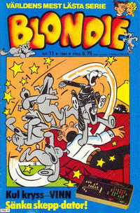 Cover Thumbnail for Blondie (Semic, 1963 series) #11/1984
