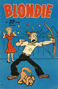 Cover Thumbnail for Blondie (Åhlén & Åkerlunds, 1956 series) #22/1959